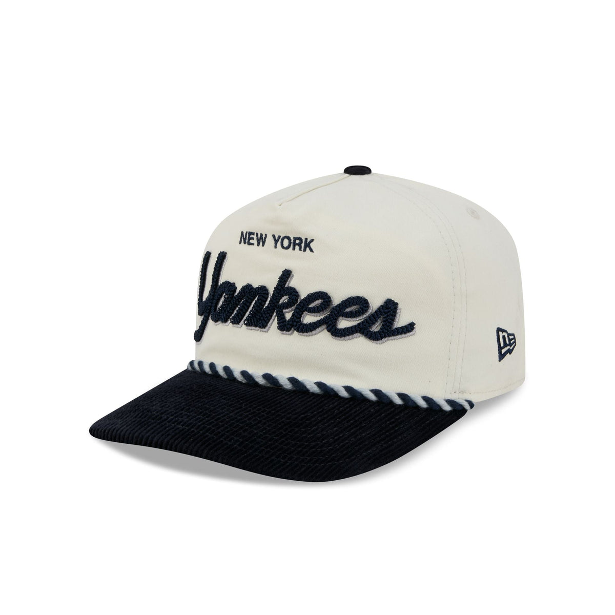 New York Yankees Retro Pack Script Rope 19TWENTY Snapback Hat