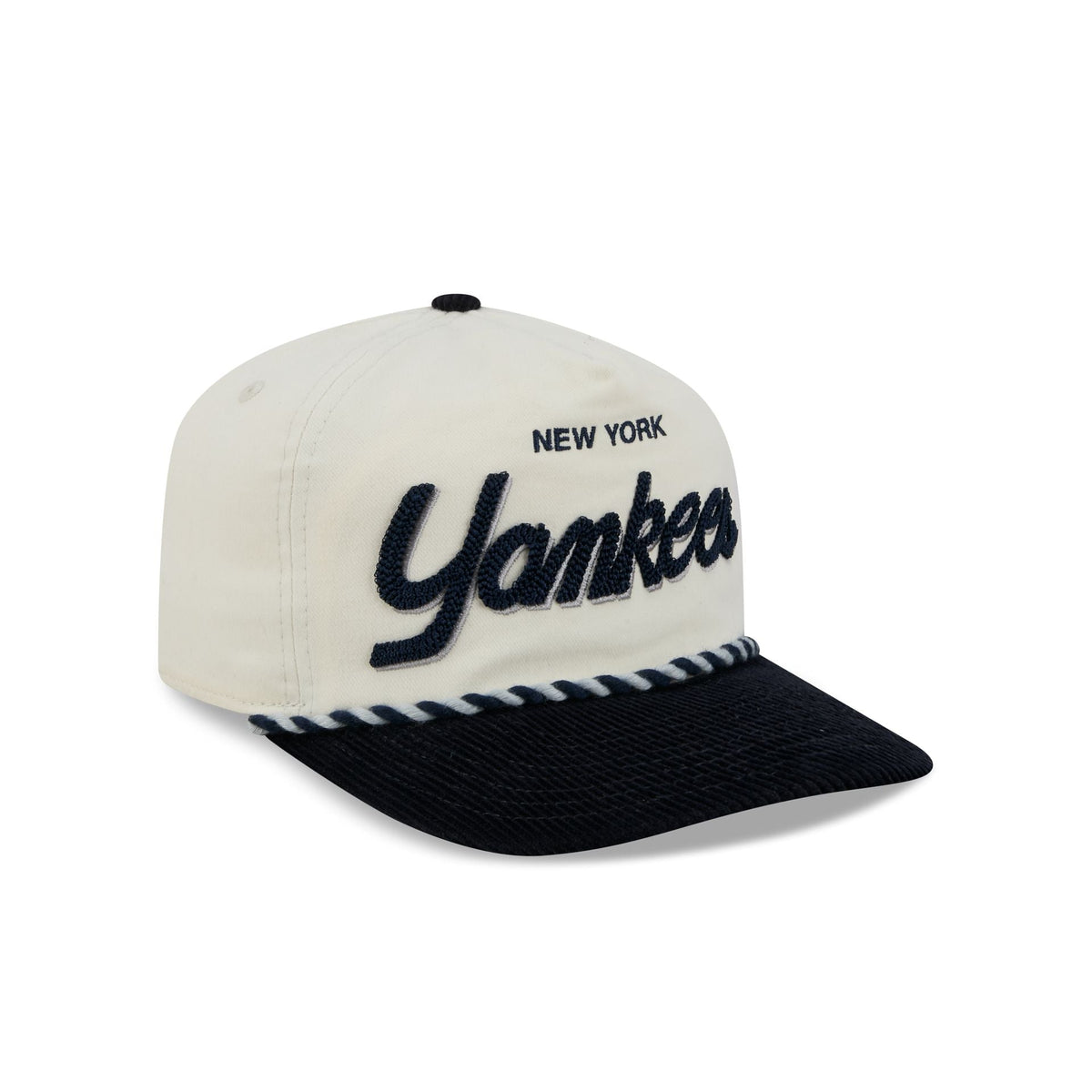 New York Yankees Retro Pack Script Rope 19TWENTY Snapback Hat