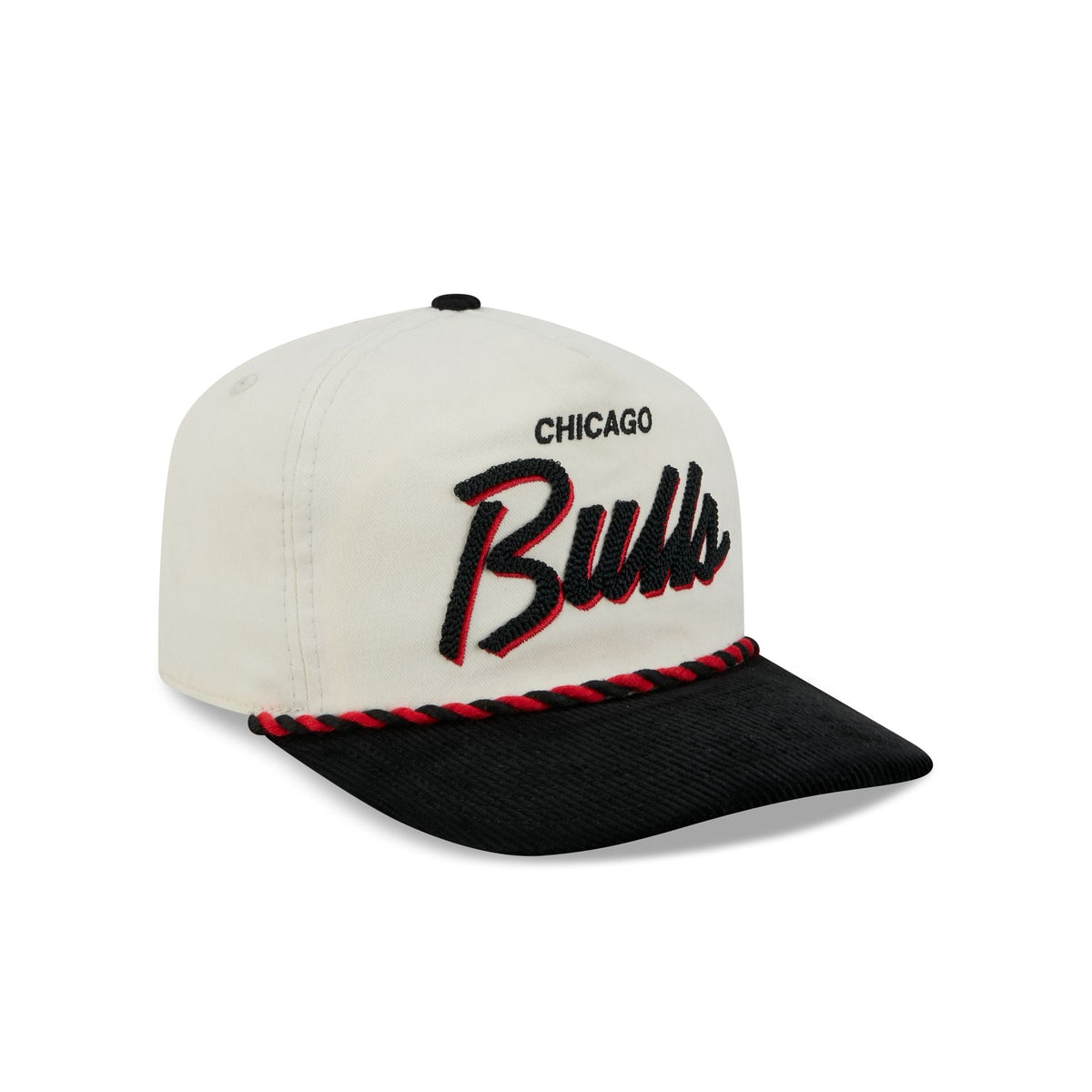 Chicago Bulls Retro Pack Script Rope 19TWENTY Snapback Hat