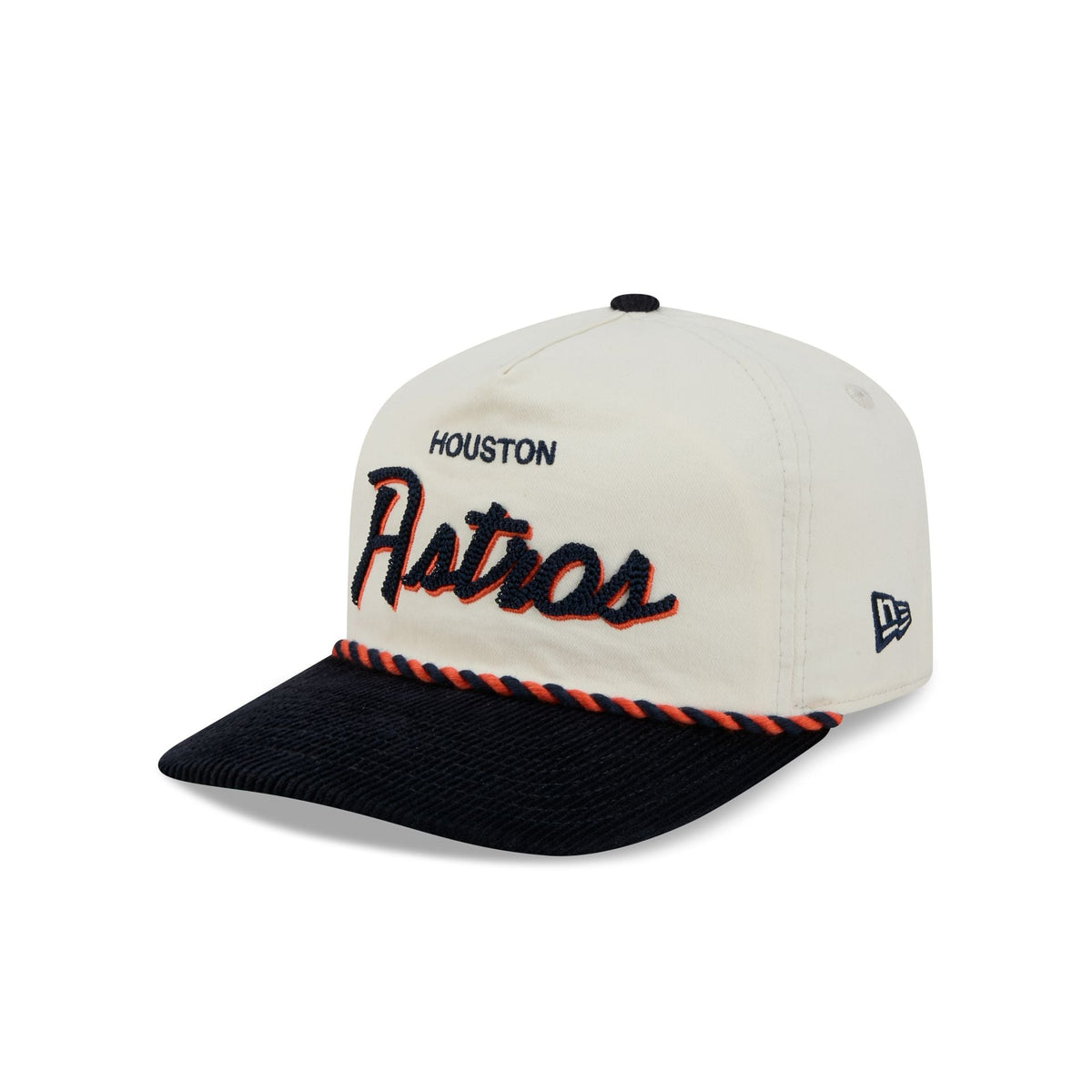 Houston Astros Retro Pack Script Rope 19TWENTY Snapback Hat