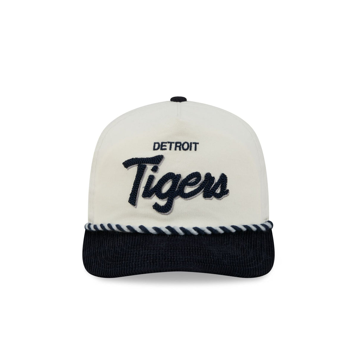 Detroit Tigers Retro Pack Script Rope 19TWENTY Snapback Hat