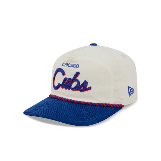 Chicago Cubs Retro Pack Script Rope 19TWENTY Snapback Hat