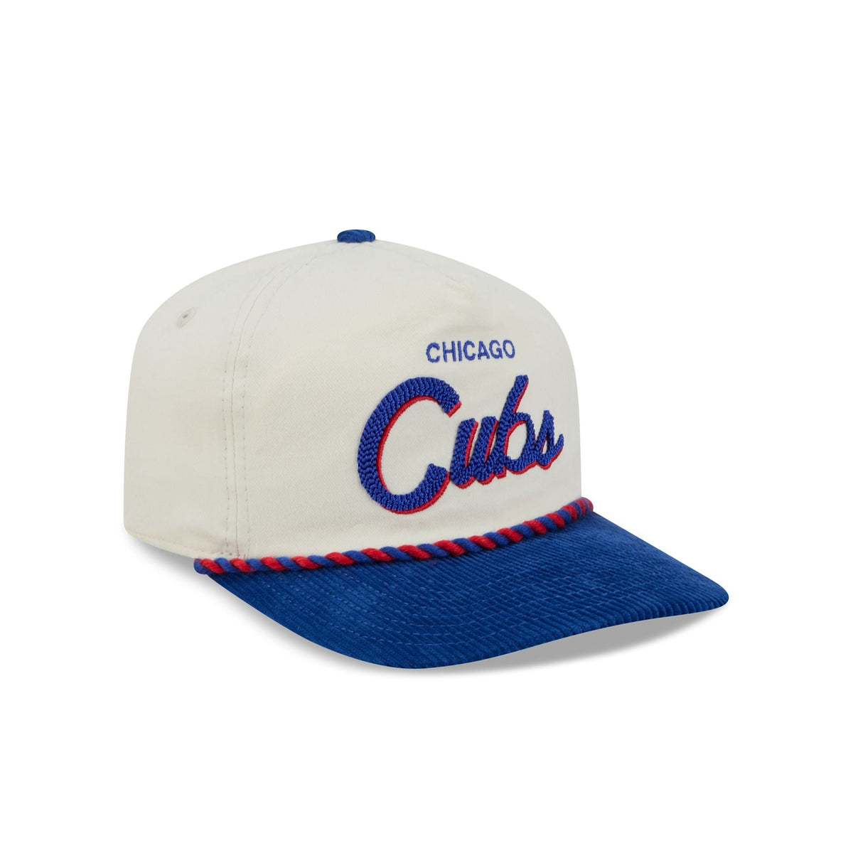 Chicago Cubs Retro Pack Script Rope 19TWENTY Snapback Hat