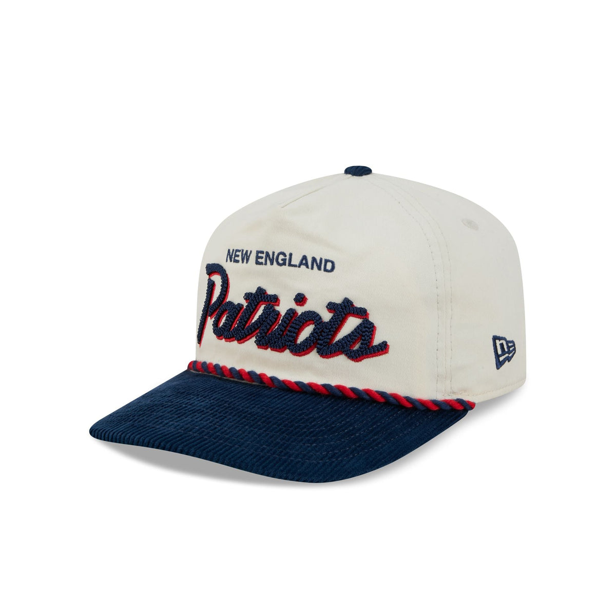 New England Patriots Retro Pack Script Rope 19TWENTY Snapback Hat