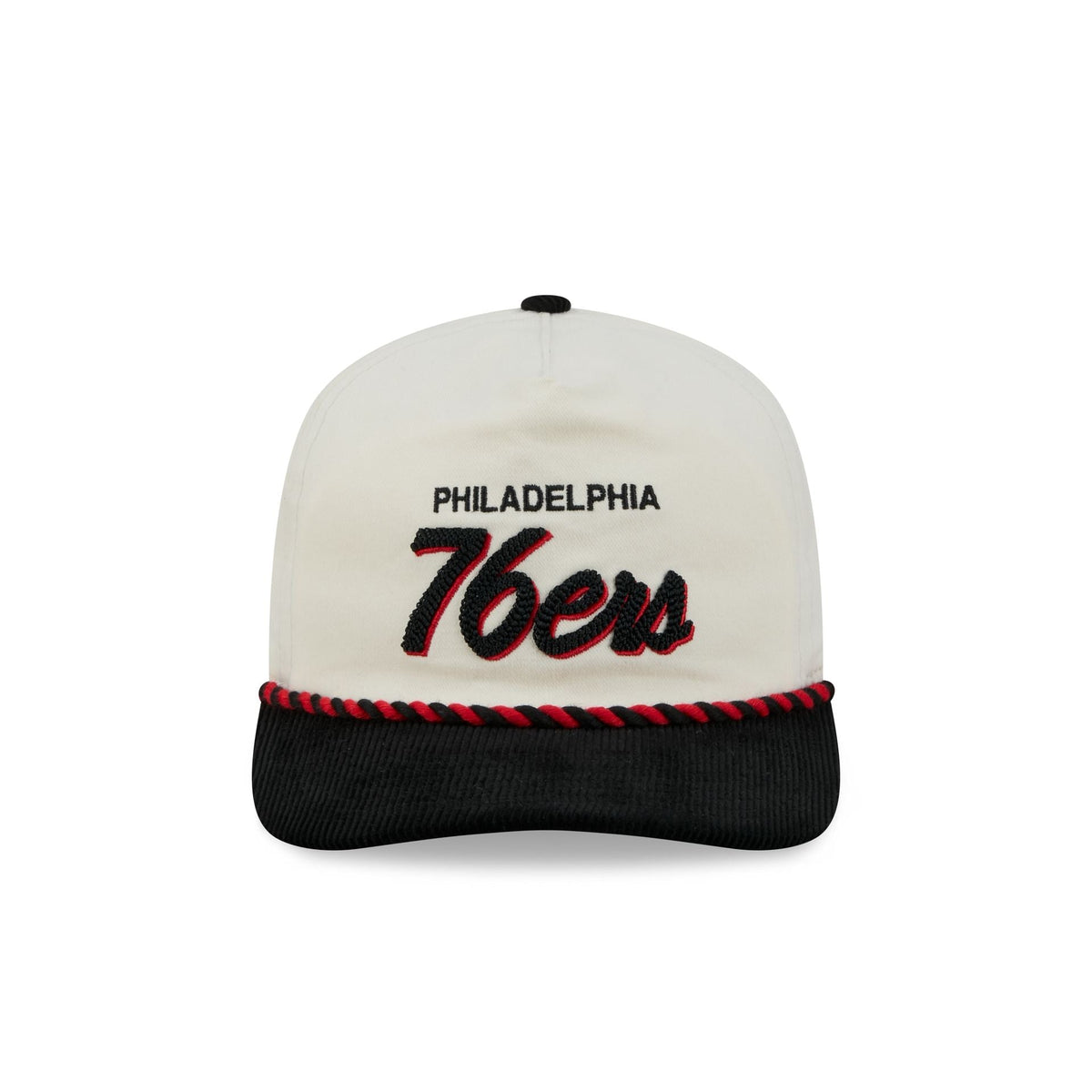 Philadelphia 76ers Retro Pack Script Rope 19TWENTY Snapback Hat