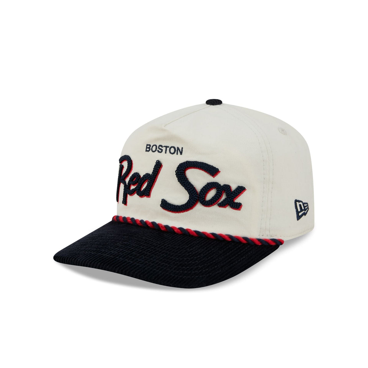 Boston Red Sox Retro Pack Script Rope 19TWENTY Snapback Hat