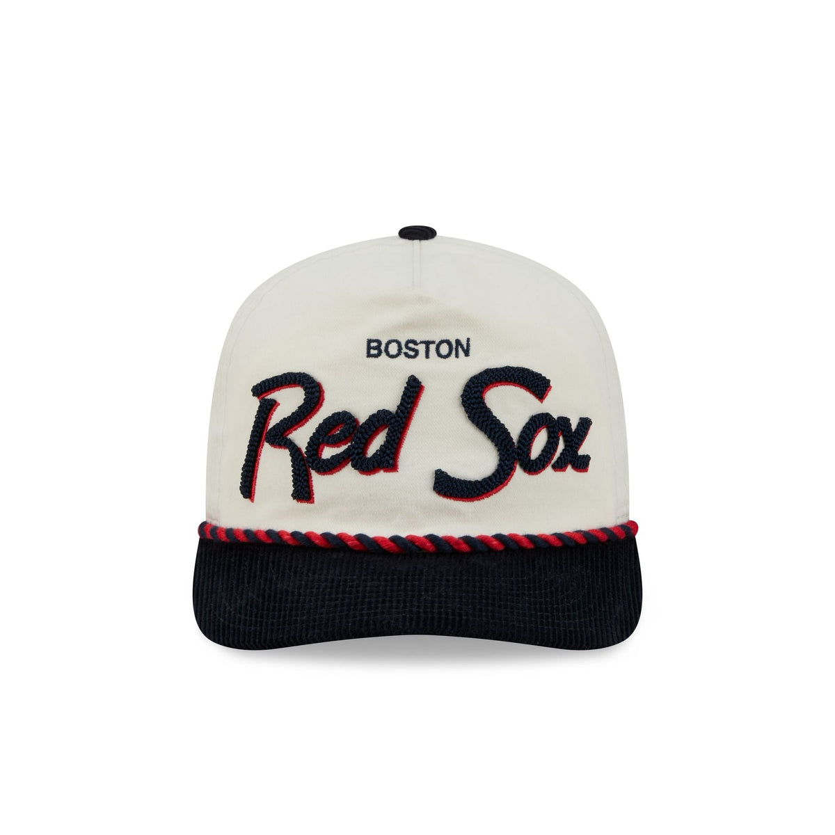 Boston Red Sox Retro Pack Script Rope 19TWENTY Snapback Hat