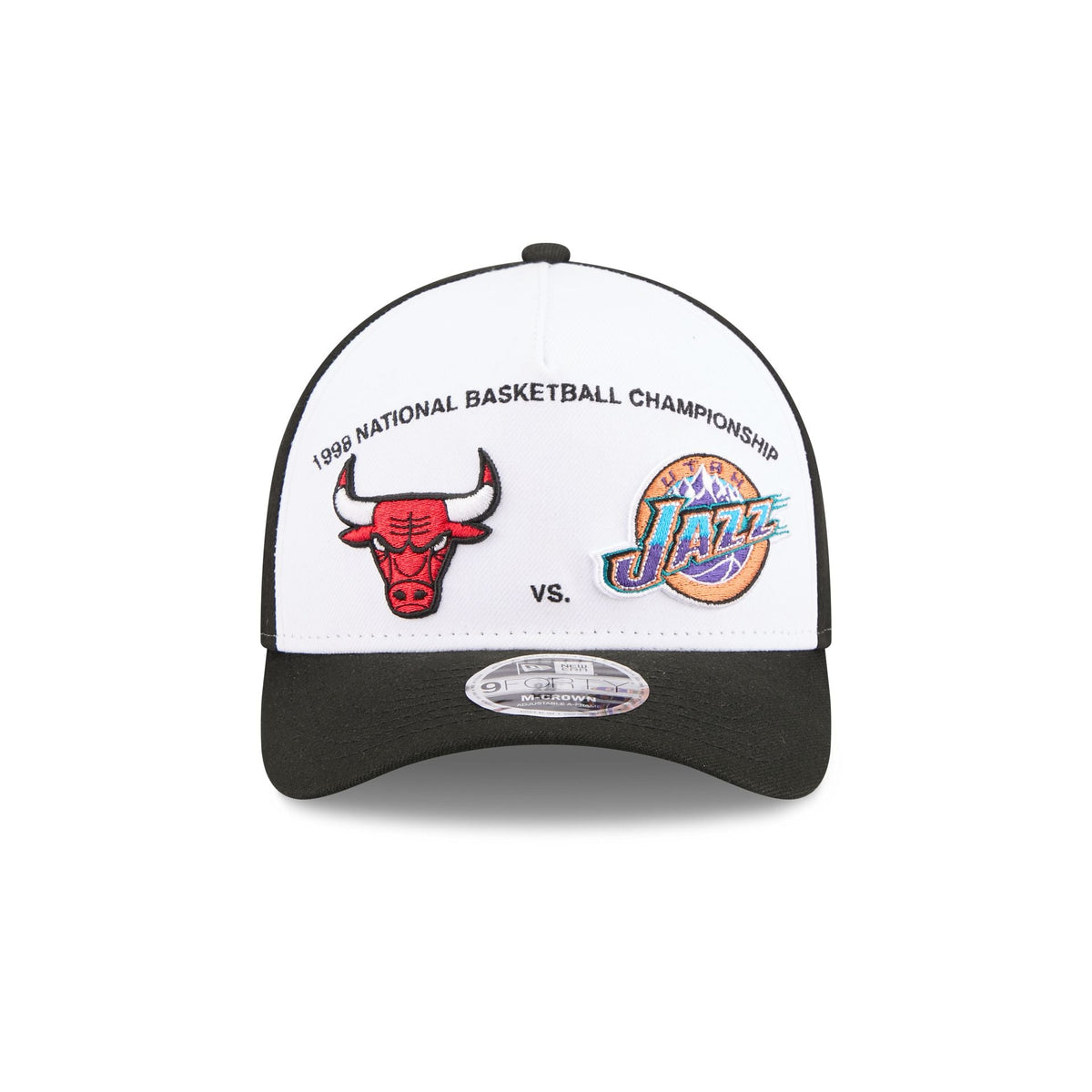NBA Chicago Bulls vs Utah Jazz 9FORTY M-Crown A-Frame Snapback Hat