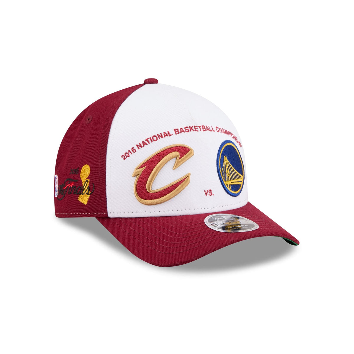 NBA Cleveland Cavaliers vs Golden State Warriors 9FORTY M-Crown A-Frame Snapback Hat
