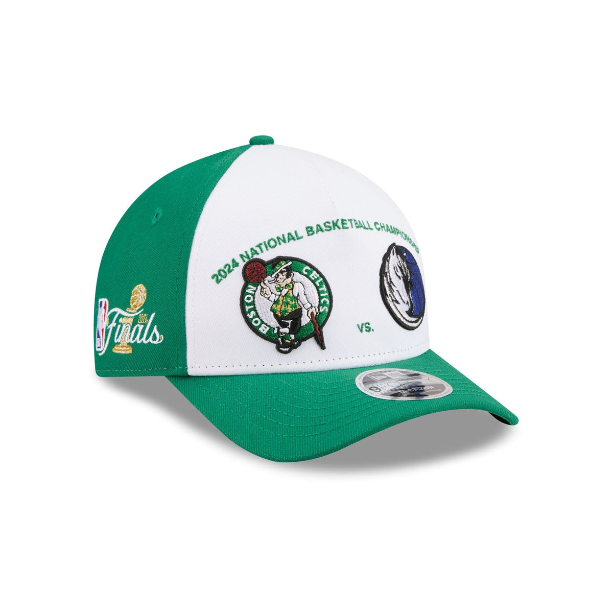 NBA Boston Celtics vs Dallas Mavericks 9FORTY M-Crown A-Frame Snapback Hat