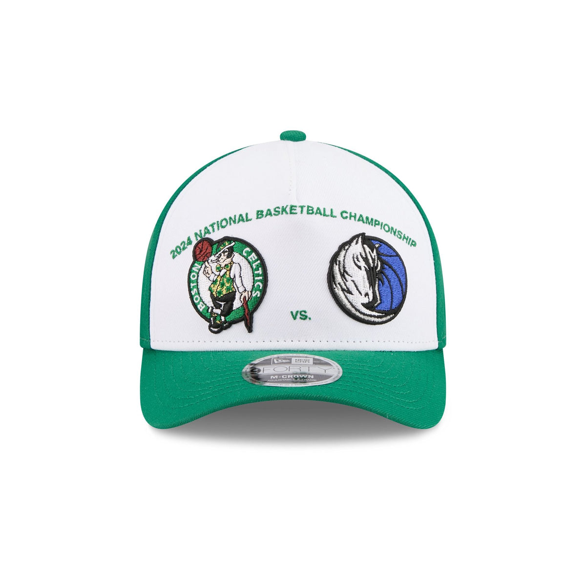 NBA Boston Celtics vs Dallas Mavericks 9FORTY M-Crown A-Frame Snapback Hat