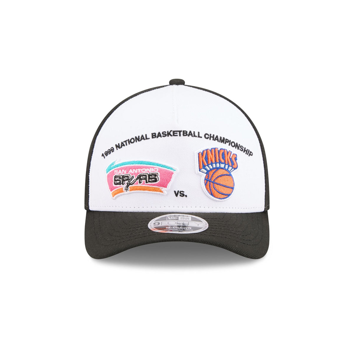 NBA San Antonio Spurs vs New York Knicks 9FORTY M-Crown A-Frame Snapback Hat