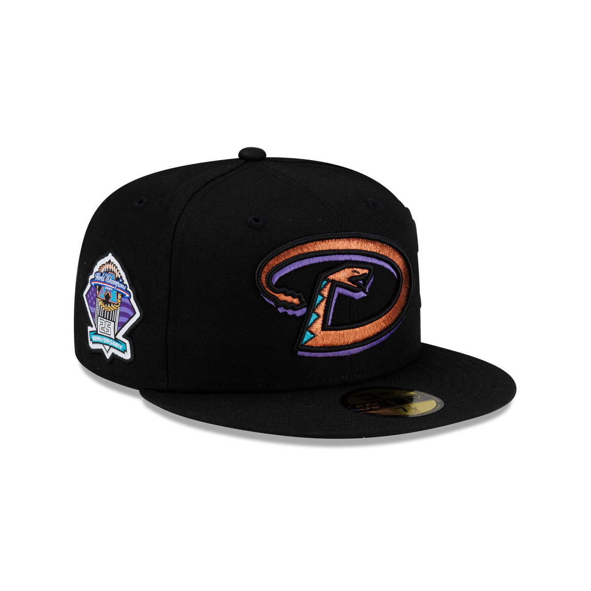 Arizona Diamondbacks Turn Back the Clock Black 59FIFTY Fitted Hat
