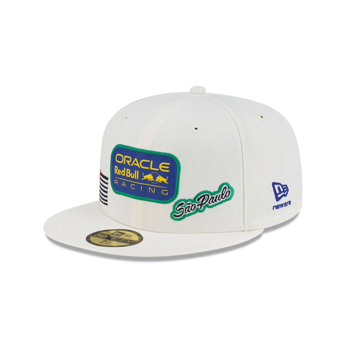2026 Brazil Race Special Oracle Red Bull Racing Chrome White 59FIFTY Fitted Hat