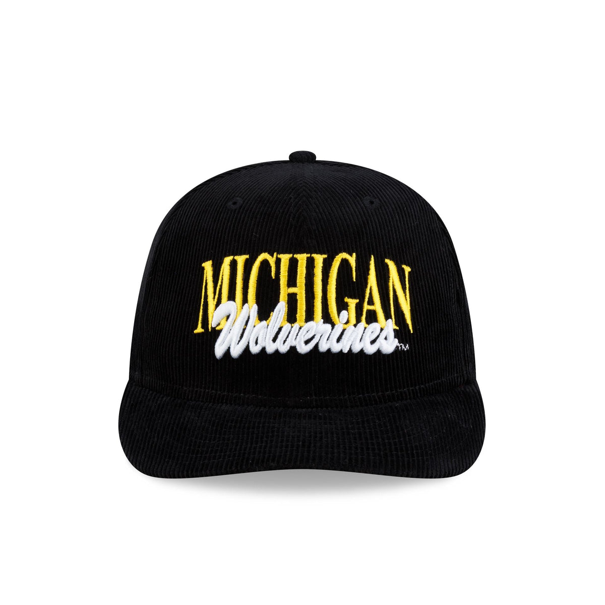 Just Caps Varsity Script Michigan Wolverines 59FIFTY Fitted Hat