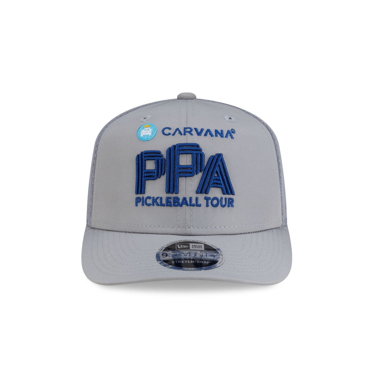 Professional Pickleball Association Carvana Pickleball Tour Gray 9SEVENTY Stretch-Snap Hat