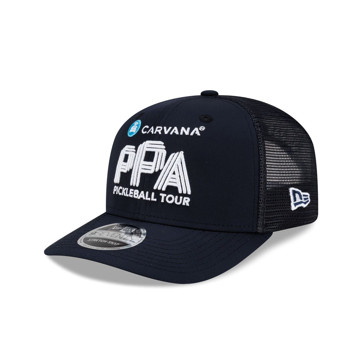 Professional Pickleball Association Carvana Pickleball Tour Navy 9SEVENTY Trucker Hat