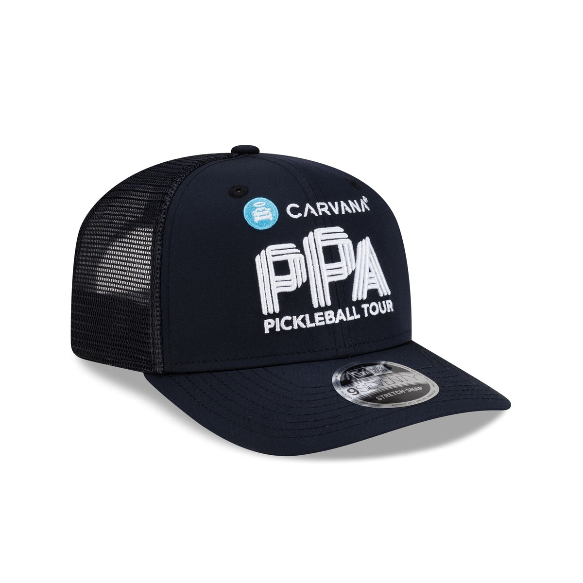 Professional Pickleball Association Carvana Pickleball Tour Navy 9SEVENTY Trucker Hat
