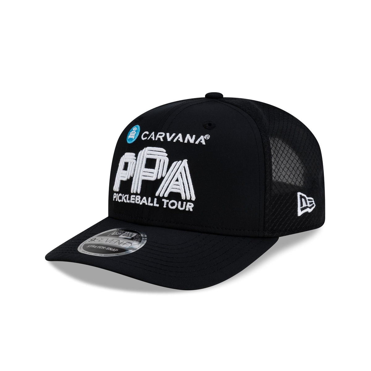 Professional Pickleball Association Carvana Pickleball Tour Black 9SEVENTY Trucker Hat