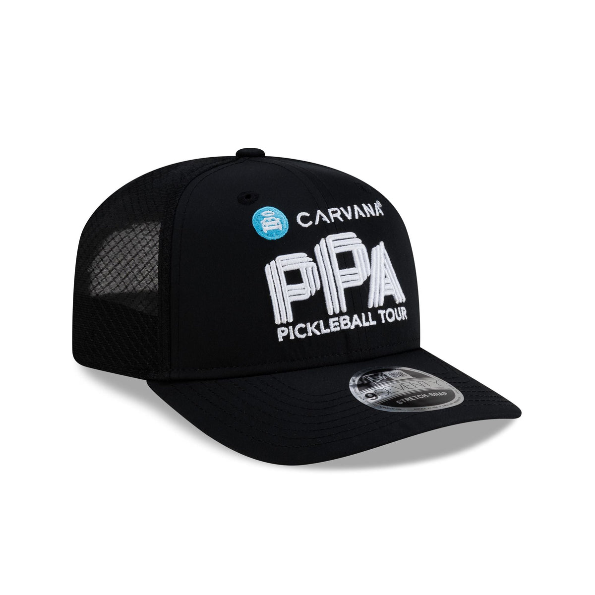 Professional Pickleball Association Carvana Pickleball Tour Black 9SEVENTY Trucker Hat
