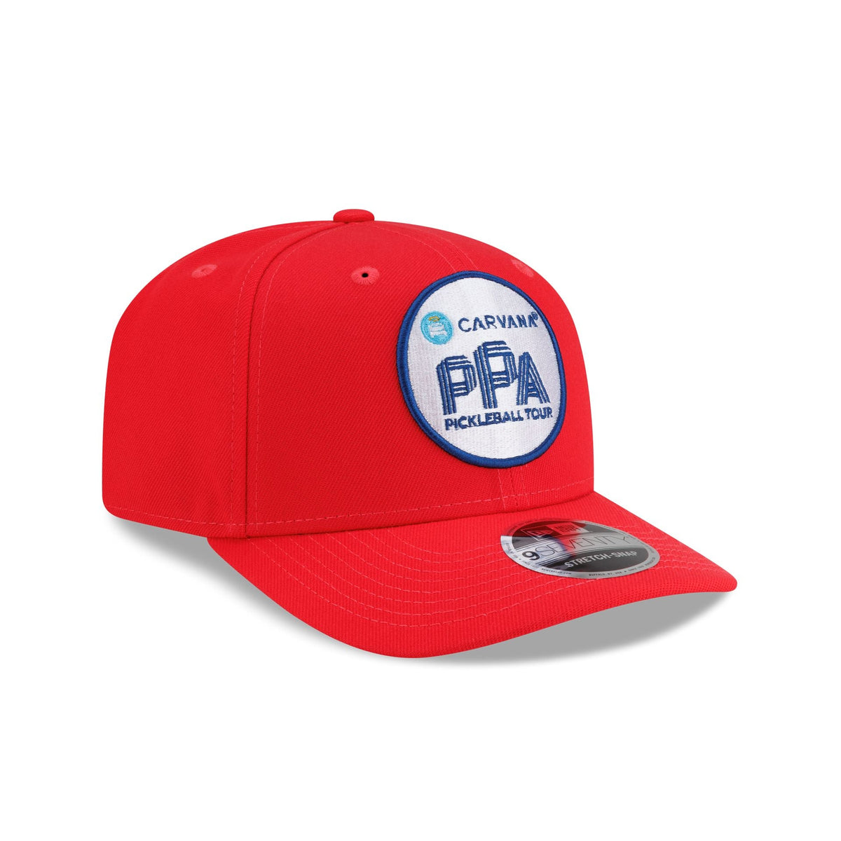 Professional Pickleball Association Carvana Pickleball Tour Red 9SEVENTY Stretch-Snap Hat