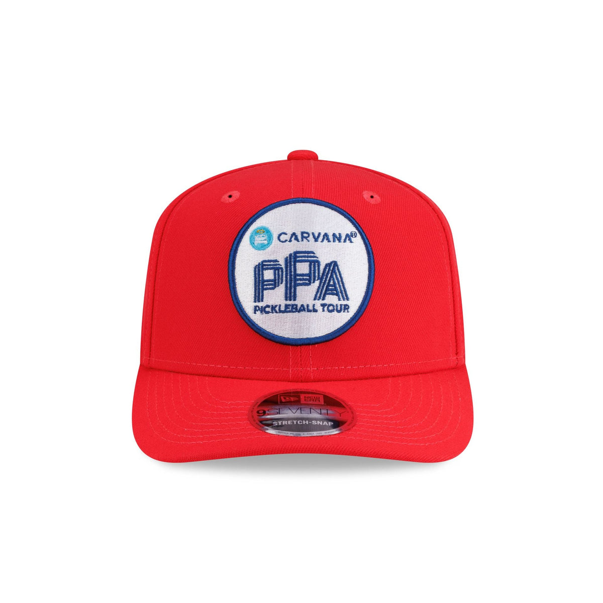 Professional Pickleball Association Carvana Pickleball Tour Red 9SEVENTY Stretch-Snap Hat