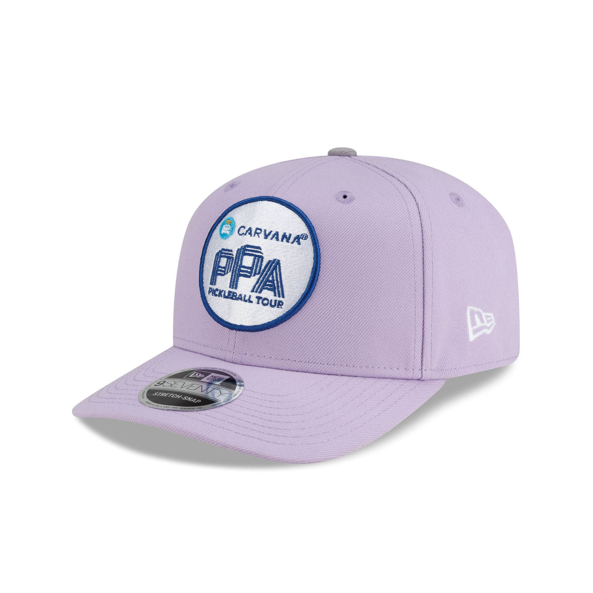 Professional Pickleball Association Carvana Pickleball Tour Purple 9SEVENTY Stretch-Snap Hat