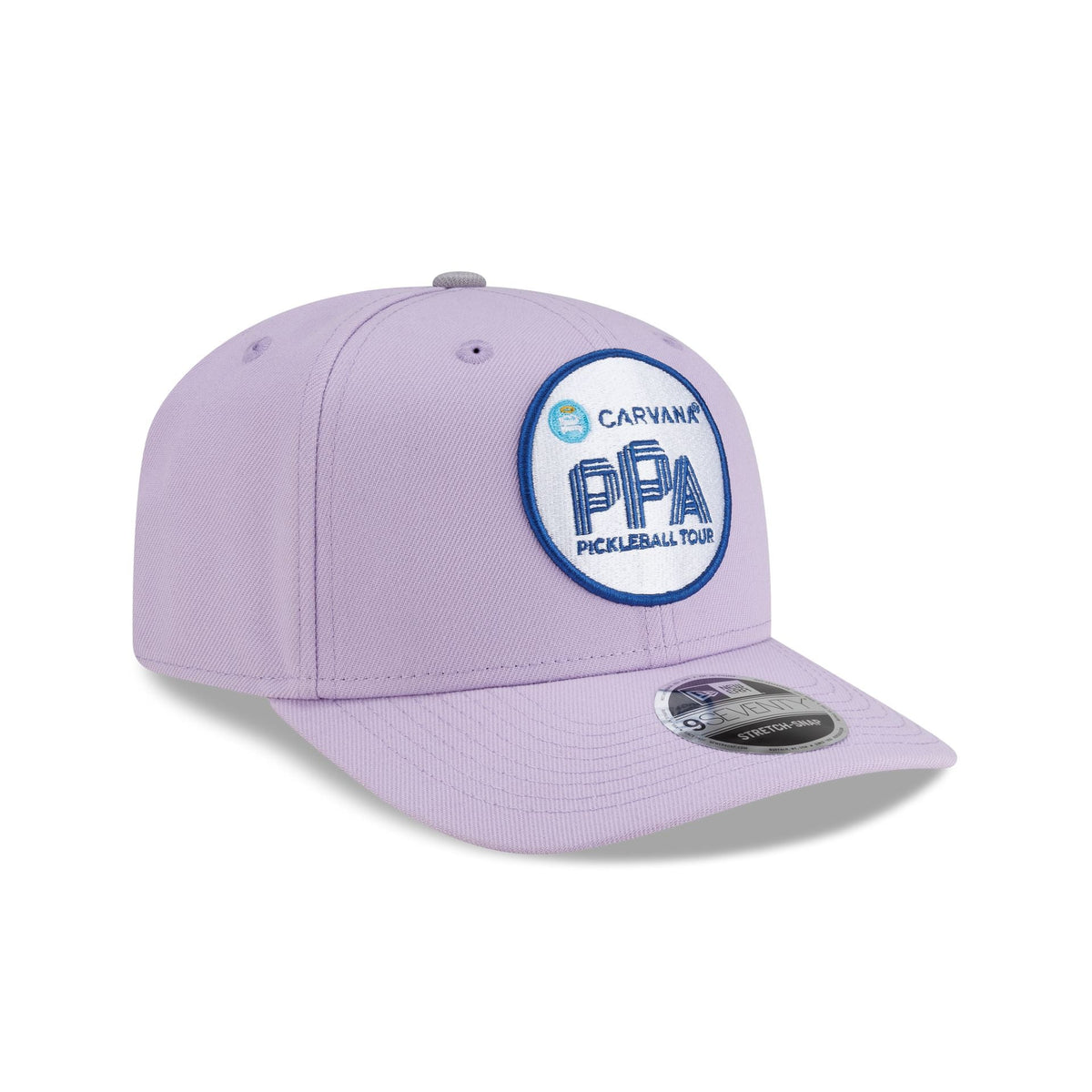 Professional Pickleball Association Carvana Pickleball Tour Purple 9SEVENTY Stretch-Snap Hat